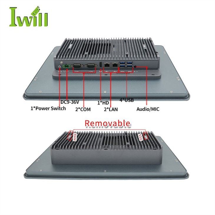 17 Inch I5-8265U Industrial Touch Panel Pc