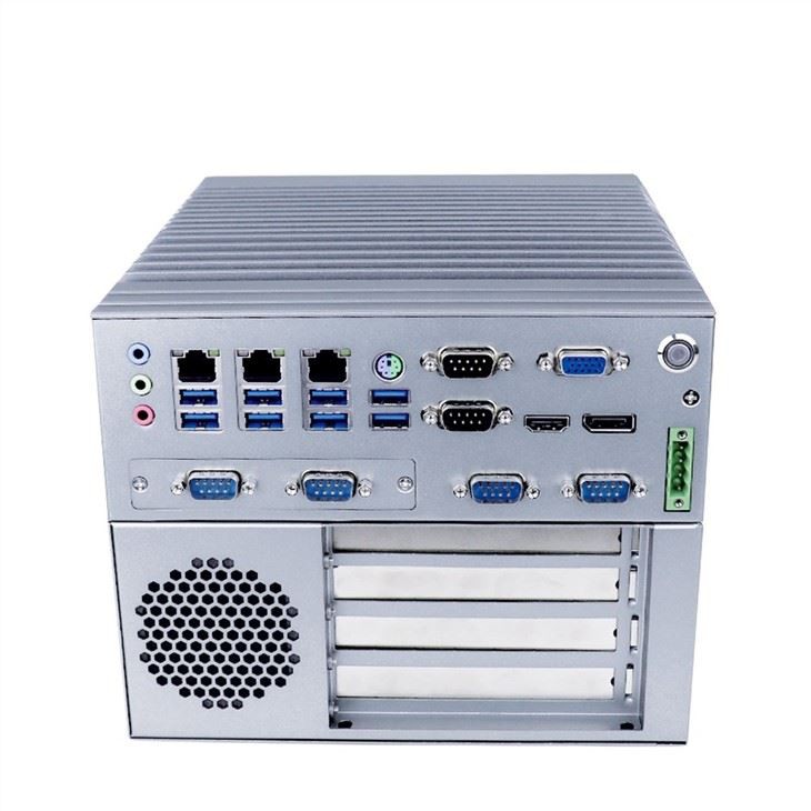 Fanless Industrial PC Windows 10 2 COM RS232